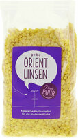 Gelbe Orient Linsen