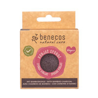 benecos Natural Konjac Sponge black bamboo