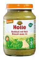 Brokkoli mit Reis