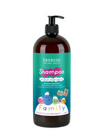 benecos Natural Shampoo FAMILY SIZE Freshness Adventure Limette & Aloe Vera