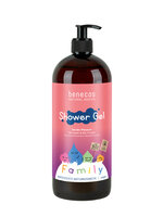 benecos Natural Shower Gel FAMILY SIZE Garden Pleasure Apfel & Traube