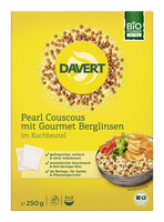 Pearl Couscous mit Gourmet Berglinsen im Kochbeutel 250g