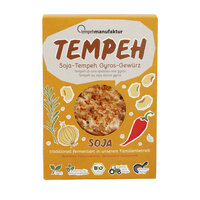 Tempeh mit Gyros-Gewürz - mit der feinen, scharfen Grillgewürznote