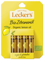 Bio Zitronenöl, 100% naturreines Aroma