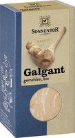 Galgant gemahlen, Packung