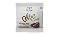 MANI Kalamata Oliven, al naturale, entkernt, bio, 30g, Olive Snack