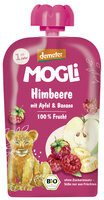 Bio Quetschie Himbeere mit Apfel und Banane