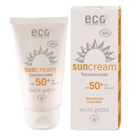 Sonnencreme LSF 50+ leicht getönt mit Sanddorn und Olive