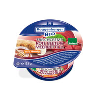 Roggenburger Bio Frischcreme Rote Beete & Meerrettich 125 g