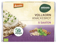 Vollkorn-Knäckebrot 5 Saaten