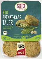 Bio Spinat-Käse Taler