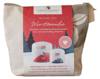 Geschenkset Winterruhe Rose Cream 50ml/Eye Care Cream 15ml/Kosmetiktasche