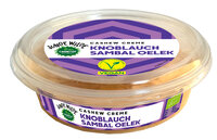 Bio-Cashew Creme / Knoblauch - Sambal Oelek