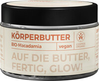 benecosBIO Körperbutter BIO-Macadamia - AUF DIE BUTTER, FERTIG, GLOW!