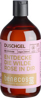 benecosBIO Duschgel BIO-Wildrose - ENTDECKE DIE WILDE ROSE IN DIR