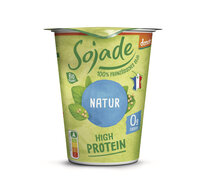 Fermentierte Bio Alternative zu Quark aus Soja - Natur