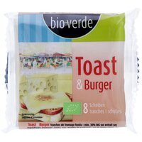 Toast & Burger Schmelzkäsescheiben 30% Fett i.Tr. (8 Scheiben) 150 g