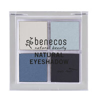 benecos Natural Quattro Eyeshadow true blue