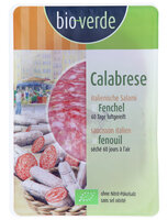 Salami Calabrese Aufschnitt aus Italien mit Fenchelsaat verfeinert 80 g
