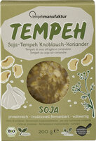 Tempeh Knoblauch-Koriander - die traditionelle Tempeh-Würzung