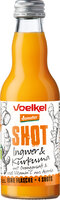 Shot Ingwer & Kurkuma mit Orangensaft & viel Vitamin C aus Acerola