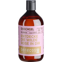 benecosBIO Duschgel BIO-Wildrose - ENTDECKE DIE WILDE ROSE IN DIR