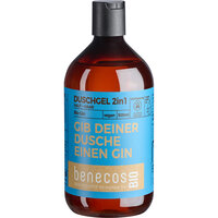 benecosBIO Duschgel 2in1 BIO-Gin Haut & Haar - GIB DEINER DUSCHE EINEN GIN